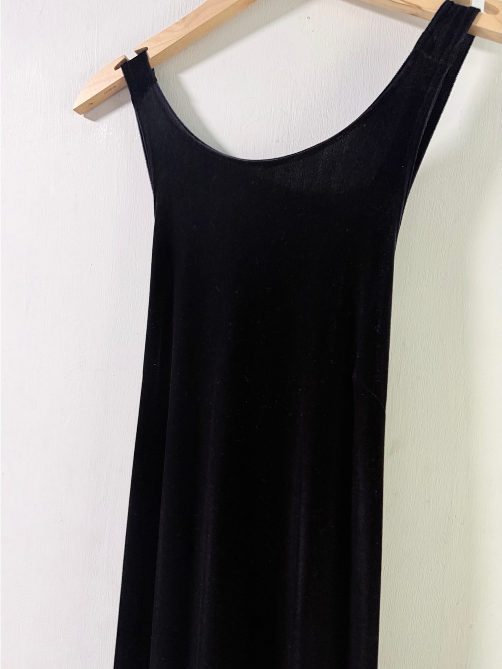 Vintage Ann Taylor Wine Color Velvet Tank Dress with Scoop Back Very Elegant